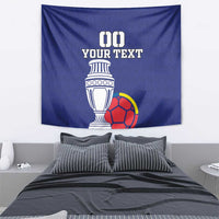 Custom Colombia Football Tapestry 2024 Copa America - Wonder Print Shop