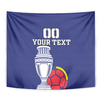 Custom Colombia Football Tapestry 2024 Copa America - Wonder Print Shop
