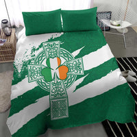 Ireland Celtic Cross Bedding Set Irish Flag Shamrock - Wonder Print Shop