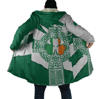 Ireland Celtic Cross Cloak Irish Flag Shamrock - Wonder Print Shop