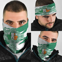 Ireland Celtic Cross Neck Gaiter Irish Flag Shamrock - Wonder Print Shop