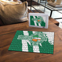 Ireland Celtic Cross Puzzle Irish Flag Shamrock - Wonder Print Shop