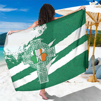 Ireland Celtic Cross Sarong Irish Flag Shamrock - Wonder Print Shop