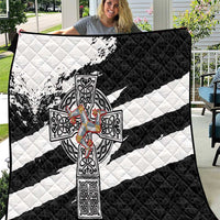 Isle of Man Celtic Cross Quilt Triskelion Emblem - Wonder Print Shop
