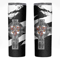 Isle of Man Celtic Cross Skinny Tumbler Triskelion Emblem - Wonder Print Shop
