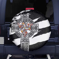 Isle of Man Celtic Cross Spare Tire Cover Triskelion Emblem - Wonder Print Shop