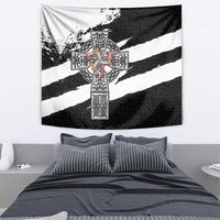 Isle of Man Celtic Cross Tapestry Triskelion Emblem - Wonder Print Shop