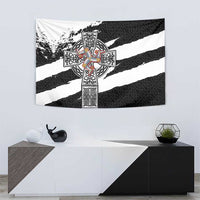 Isle of Man Celtic Cross Tapestry Triskelion Emblem - Wonder Print Shop