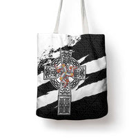 Isle of Man Celtic Cross Tote Bag Triskelion Emblem - Wonder Print Shop