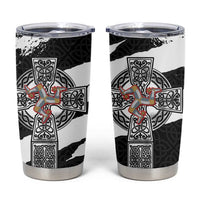 Isle of Man Celtic Cross Tumbler Cup Triskelion Emblem - Wonder Print Shop