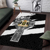 Cornwall Celtic Cross Area Rug Coat Of Arms - Wonder Print Shop