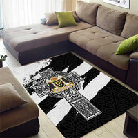 Cornwall Celtic Cross Area Rug Coat Of Arms - Wonder Print Shop