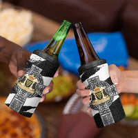 Cornwall Celtic Cross 4 in 1 Can Cooler Tumbler Coat Of Arms - Wonder Print Shop