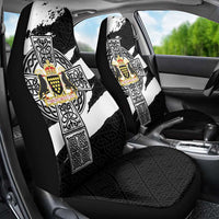 Cornwall Celtic Cross Car Seat Cover Coat Of Arms - Wonder Print Shop