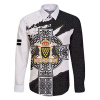 Cornwall Celtic Cross Family Matching Puletasi and Hawaiian Shirt Coat Of Arms - Wonder Print Shop