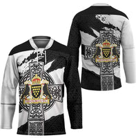 Cornwall Celtic Cross Hockey Jersey Coat Of Arms - Wonder Print Shop
