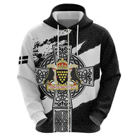 Cornwall Celtic Cross Hoodie Coat Of Arms - Wonder Print Shop
