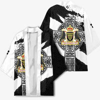 Cornwall Celtic Cross Kimono Coat Of Arms - Wonder Print Shop
