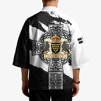 Cornwall Celtic Cross Kimono Coat Of Arms - Wonder Print Shop