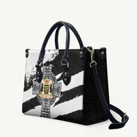 Cornwall Celtic Cross Leather Bag Coat Of Arms - Wonder Print Shop