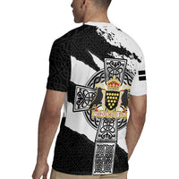 Cornwall Celtic Cross Rugby Jersey Coat Of Arms - Wonder Print Shop