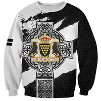 Cornwall Celtic Cross Sweatshirt Coat Of Arms - Wonder Print Shop