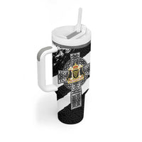 Cornwall Celtic Cross Tumbler With Handle Coat Of Arms - Wonder Print Shop