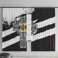 Cornwall Celtic Cross Window Curtain Coat Of Arms - Wonder Print Shop