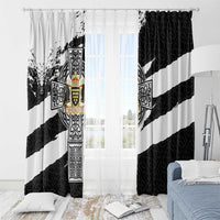 Cornwall Celtic Cross Window Curtain Coat Of Arms - Wonder Print Shop