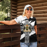 Cornwall Celtic Cross Women Polo Shirt Coat Of Arms - Wonder Print Shop