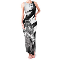 Brittany Celtic Cross Family Matching Tank Maxi Dress and Hawaiian Shirt Celtic Pattern - Wonder Print Shop