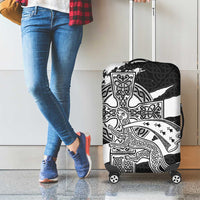 Brittany Celtic Cross Luggage Cover Celtic Pattern - Wonder Print Shop