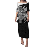 Brittany Celtic Cross Puletasi Celtic Pattern - Wonder Print Shop