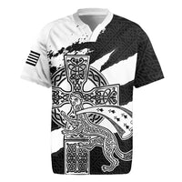 Brittany Celtic Cross Rugby Jersey Celtic Pattern - Wonder Print Shop