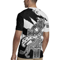 Brittany Celtic Cross Rugby Jersey Celtic Pattern - Wonder Print Shop
