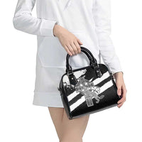 Brittany Celtic Cross Shoulder Handbag Celtic Pattern - Wonder Print Shop