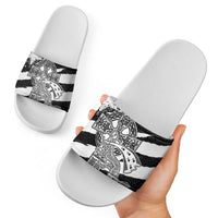 Brittany Celtic Cross Slide Sandals Celtic Pattern - Wonder Print Shop