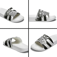 Brittany Celtic Cross Slide Sandals Celtic Pattern - Wonder Print Shop