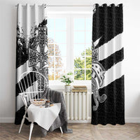 Brittany Celtic Cross Window Curtain Celtic Pattern - Wonder Print Shop