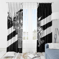 Brittany Celtic Cross Window Curtain Celtic Pattern - Wonder Print Shop