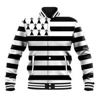Brittany Flag Style Baseball Jacket Kentoch Mervel Eget Bezan Saotret - Wonder Print Shop