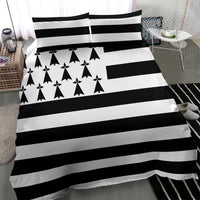 Brittany Flag Style Bedding Set Kentoch Mervel Eget Bezan Saotret - Wonder Print Shop