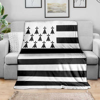 Brittany Flag Style Blanket Kentoch Mervel Eget Bezan Saotret - Wonder Print Shop
