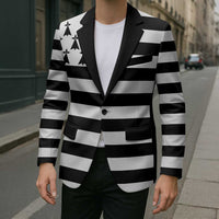 Brittany Flag Style Blazer Kentoch Mervel Eget Bezan Saotret - Wonder Print Shop