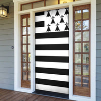 Brittany Flag Style Door Cover Kentoch Mervel Eget Bezan Saotret - Wonder Print Shop