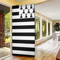 Brittany Flag Style Door Cover Kentoch Mervel Eget Bezan Saotret - Wonder Print Shop