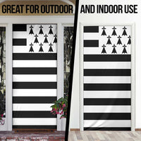 Brittany Flag Style Door Cover Kentoch Mervel Eget Bezan Saotret - Wonder Print Shop