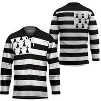Brittany Flag Style Hockey Jersey Kentoch Mervel Eget Bezan Saotret - Wonder Print Shop