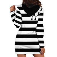 Brittany Flag Style Hoodie Dress Kentoch Mervel Eget Bezan Saotret - Wonder Print Shop