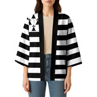 Brittany Flag Style Kimono Kentoch Mervel Eget Bezan Saotret - Wonder Print Shop